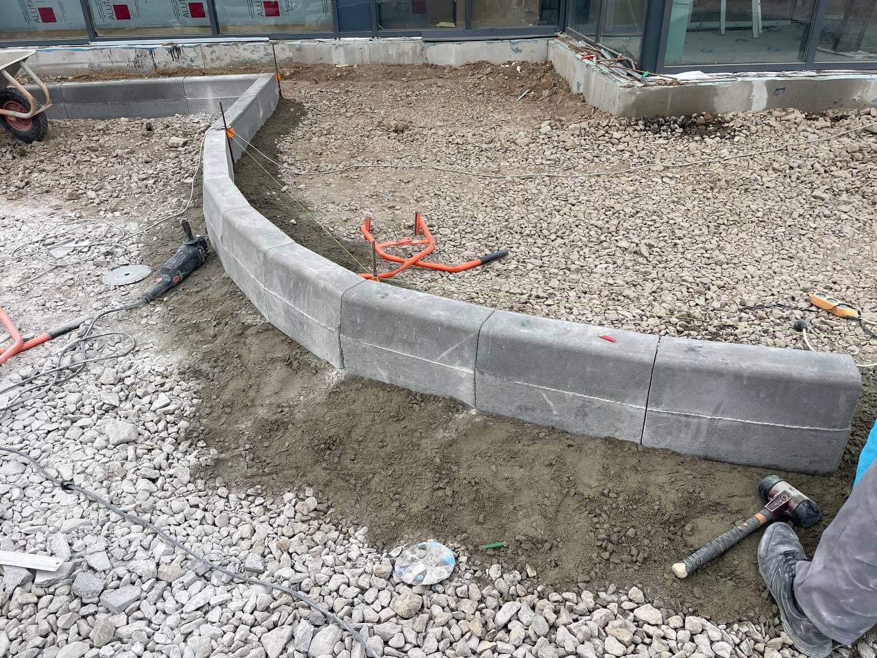 Благоустройство двора жилого комплекса