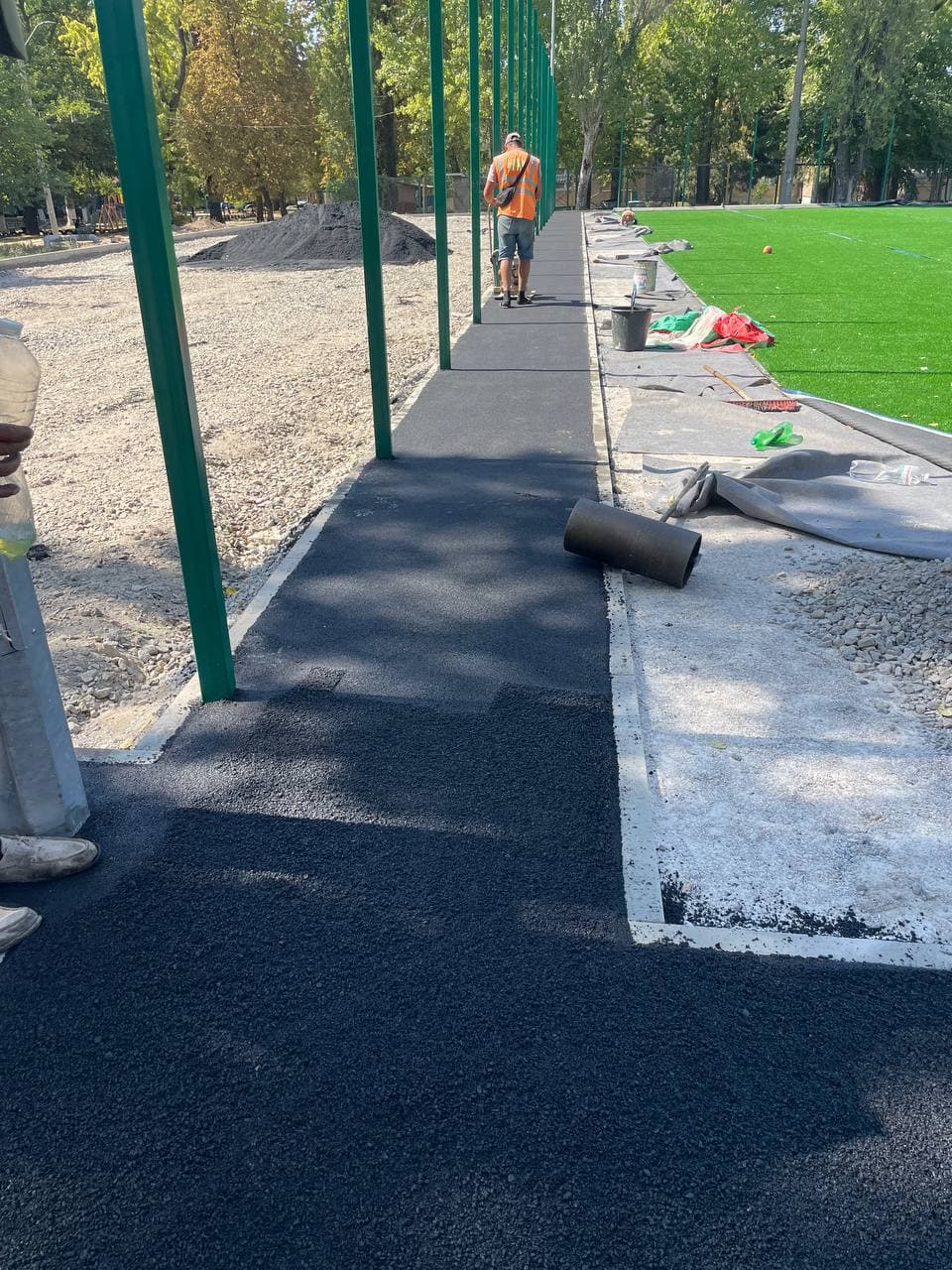 Промышленная территория склада